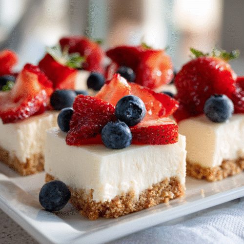 cheesecake bars recipe